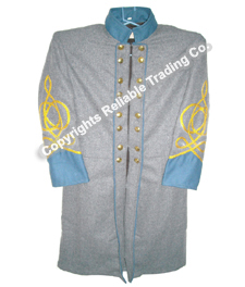 Confederate Officer Frock Coat